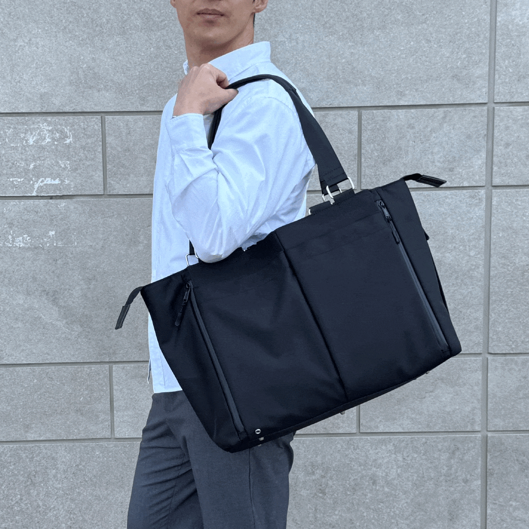 3wayビジネストート　TANT16 TANT16│16インチPCも入る 6層構造と19の収納ポケット！大容量3WAY